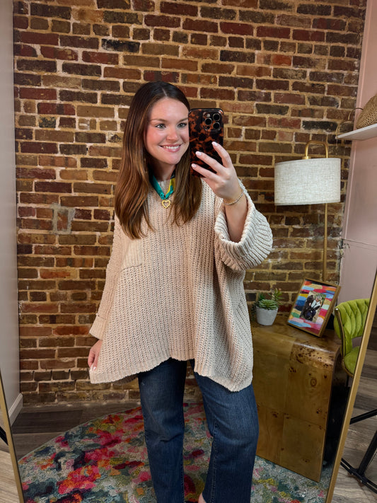 Libby Sweater in Ivory
