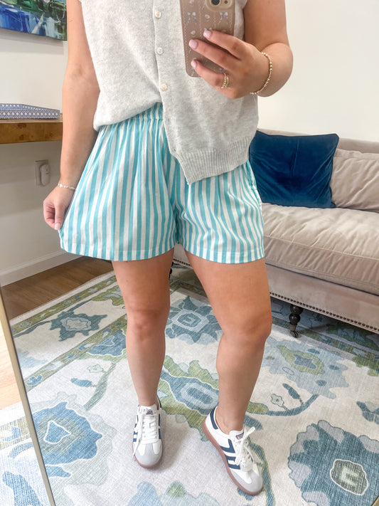 The Jones Boxers in Blue Stripe