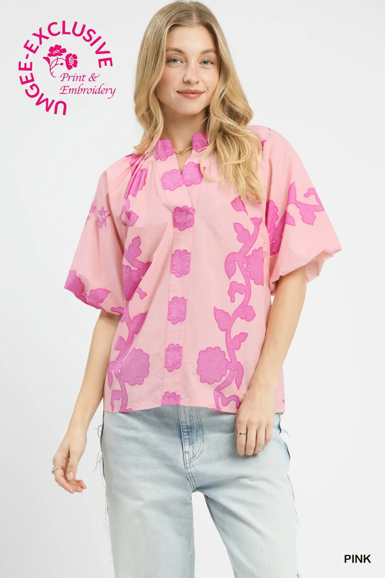 The Milano Top in Pink