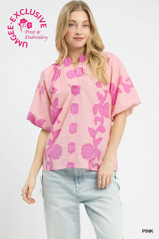 The Milano Top in Pink