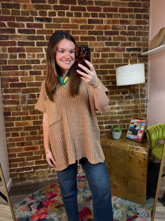 Lola Sweater in Beige