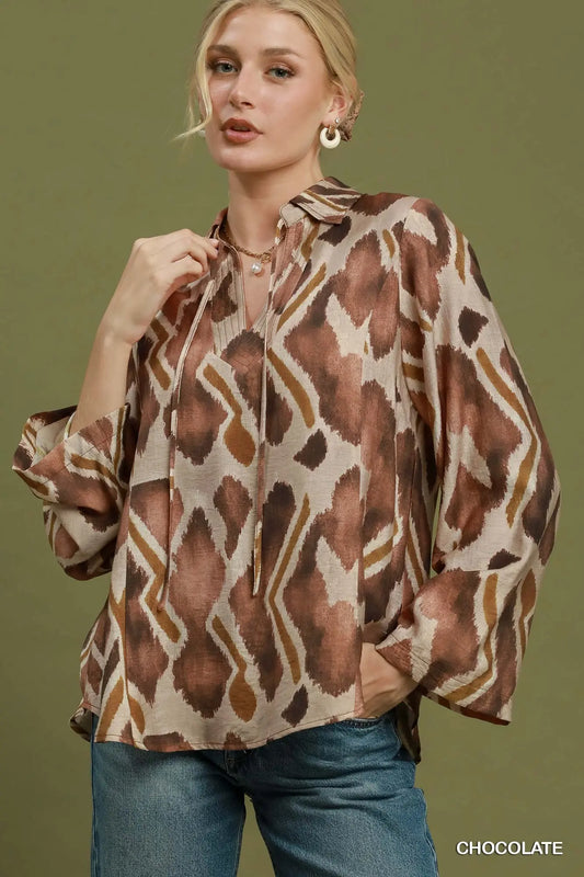 The Chaney Top in Choco