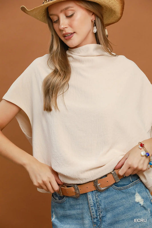 The Nellie Top in Ecru