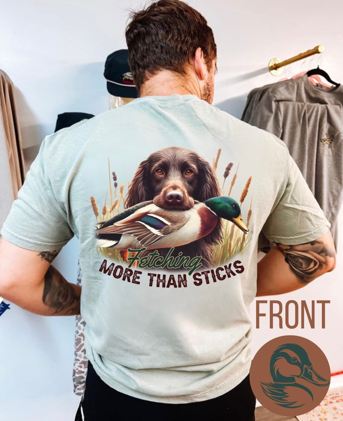 Fetching More than Sticks Tshirt