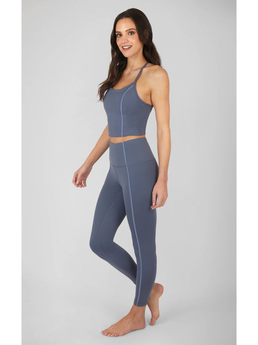 Contrast Bra/Tank and Leggings in Grisaille
