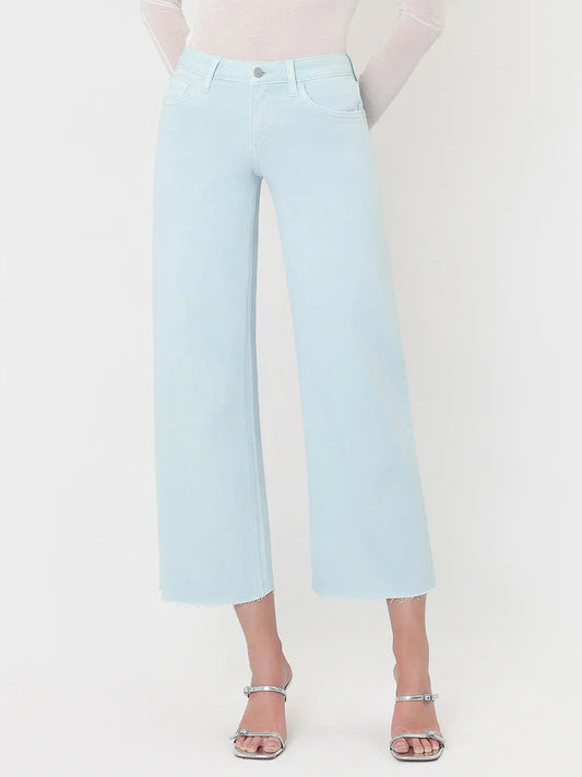 Vervet: Winter Sky Crop Leg Jeans