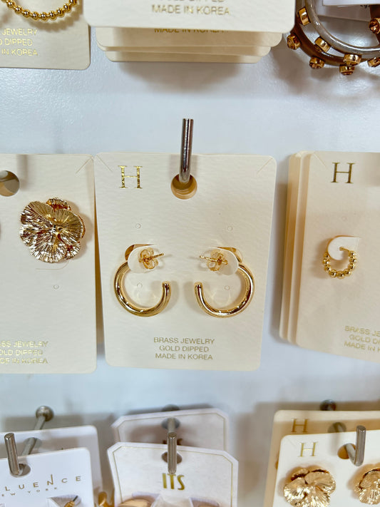 Thin Gold Hoop
