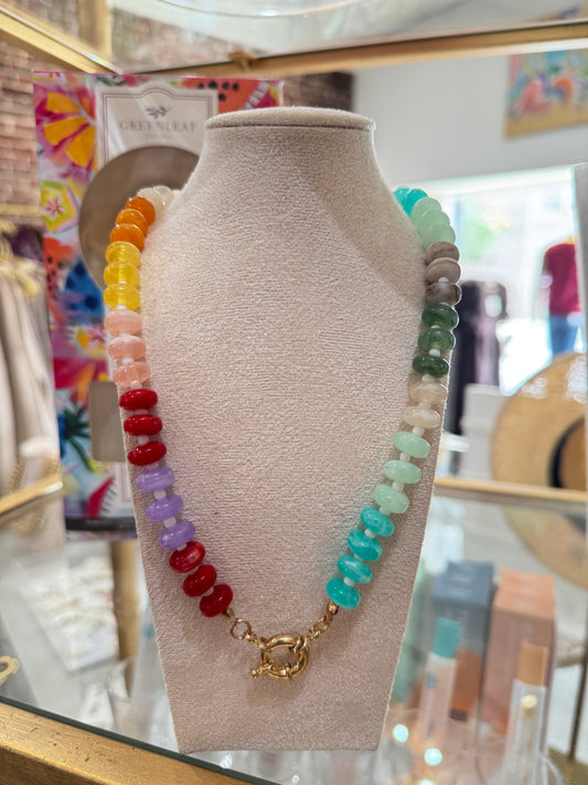Mini Rondelle Necklace