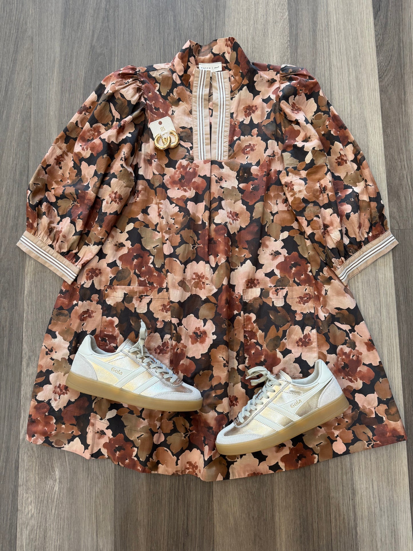 Bailey Mini in Brown Floral