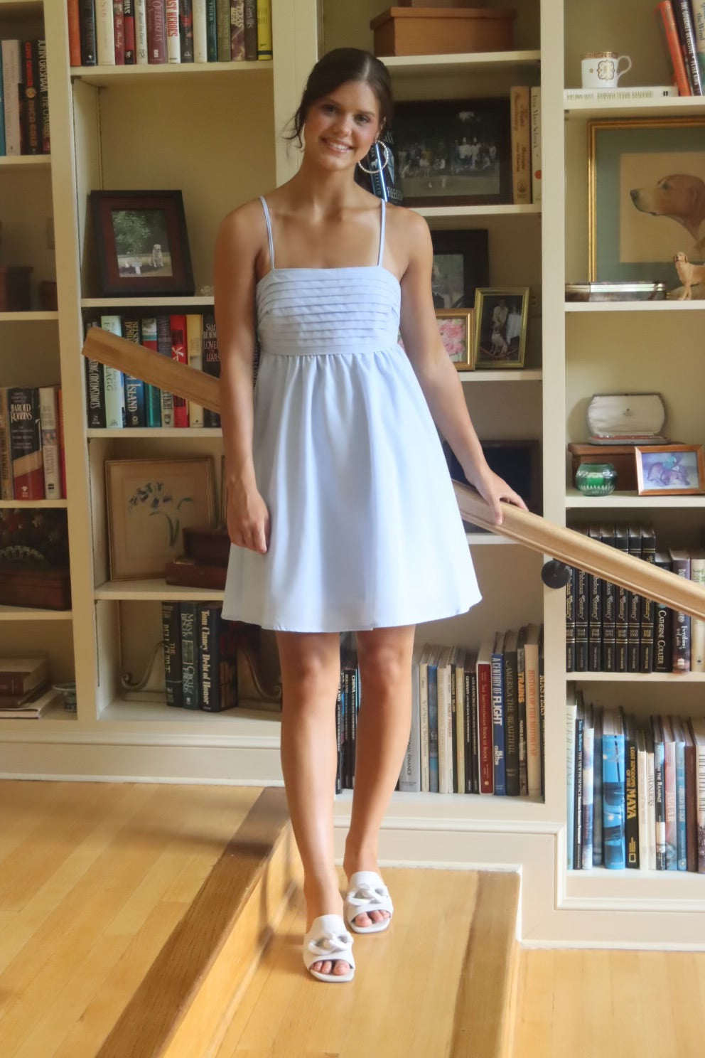 Anna Dress in Baby Blue