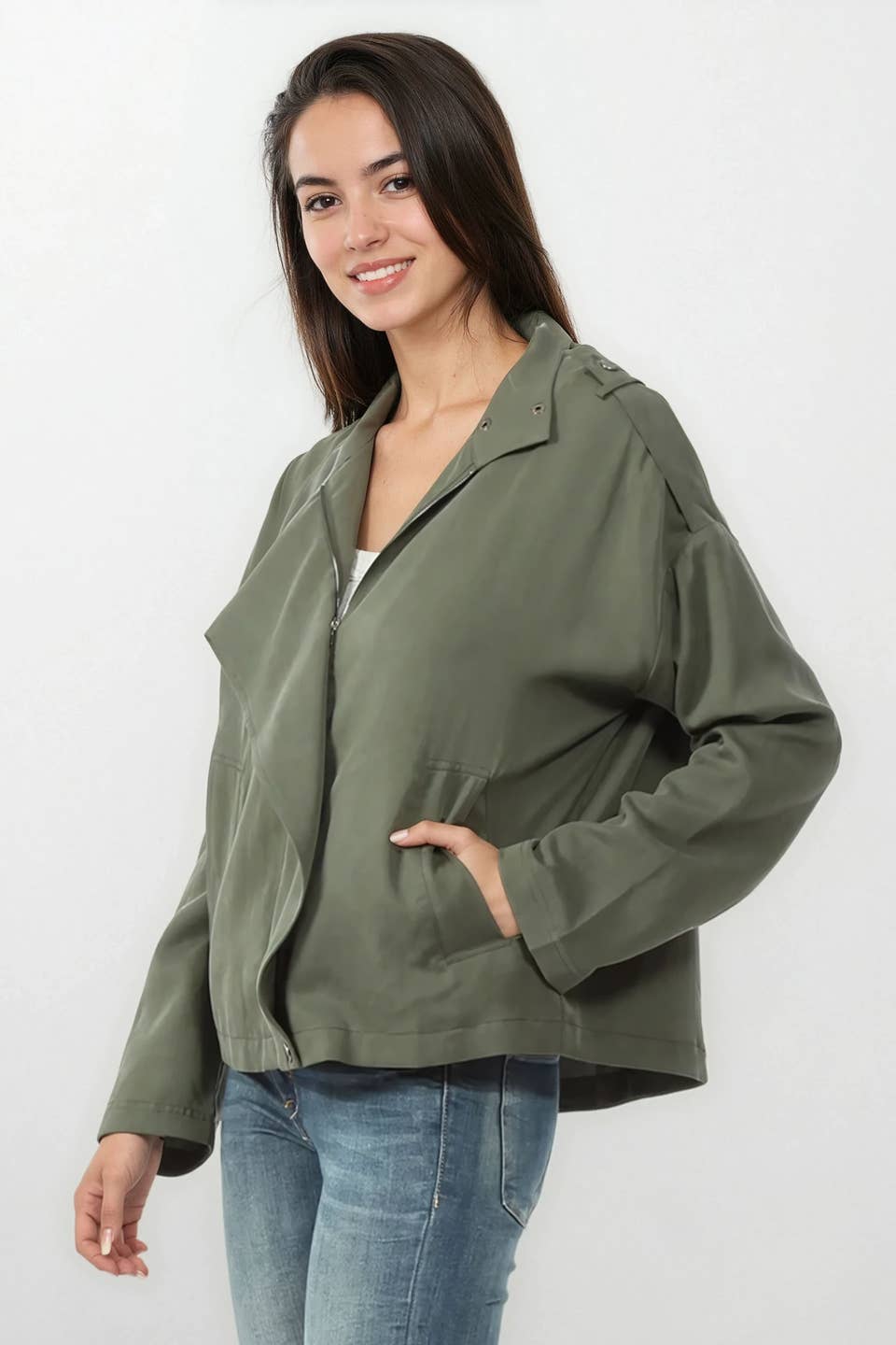 Laurie Jacket in Olive