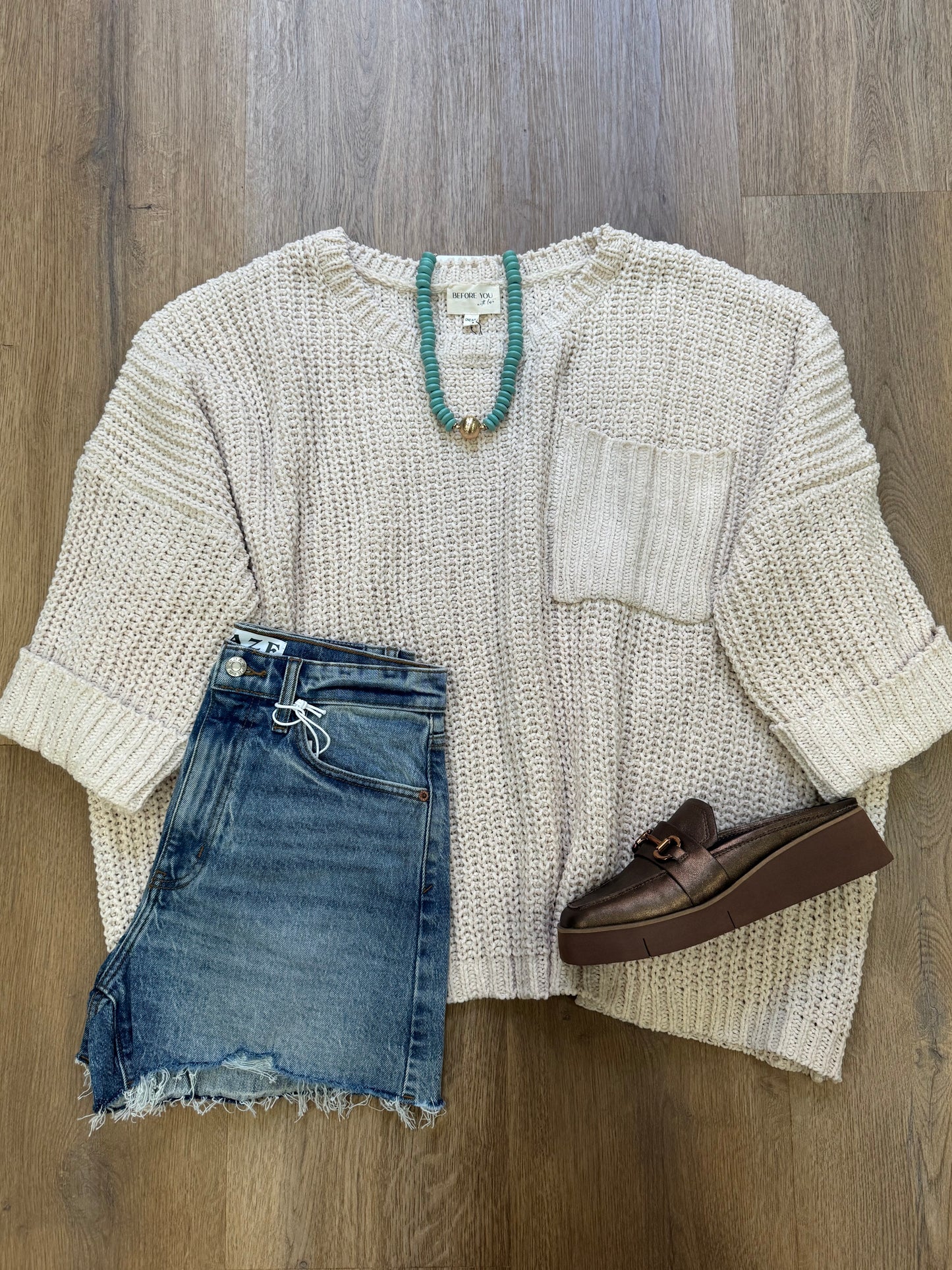 Libby Sweater in Ivory