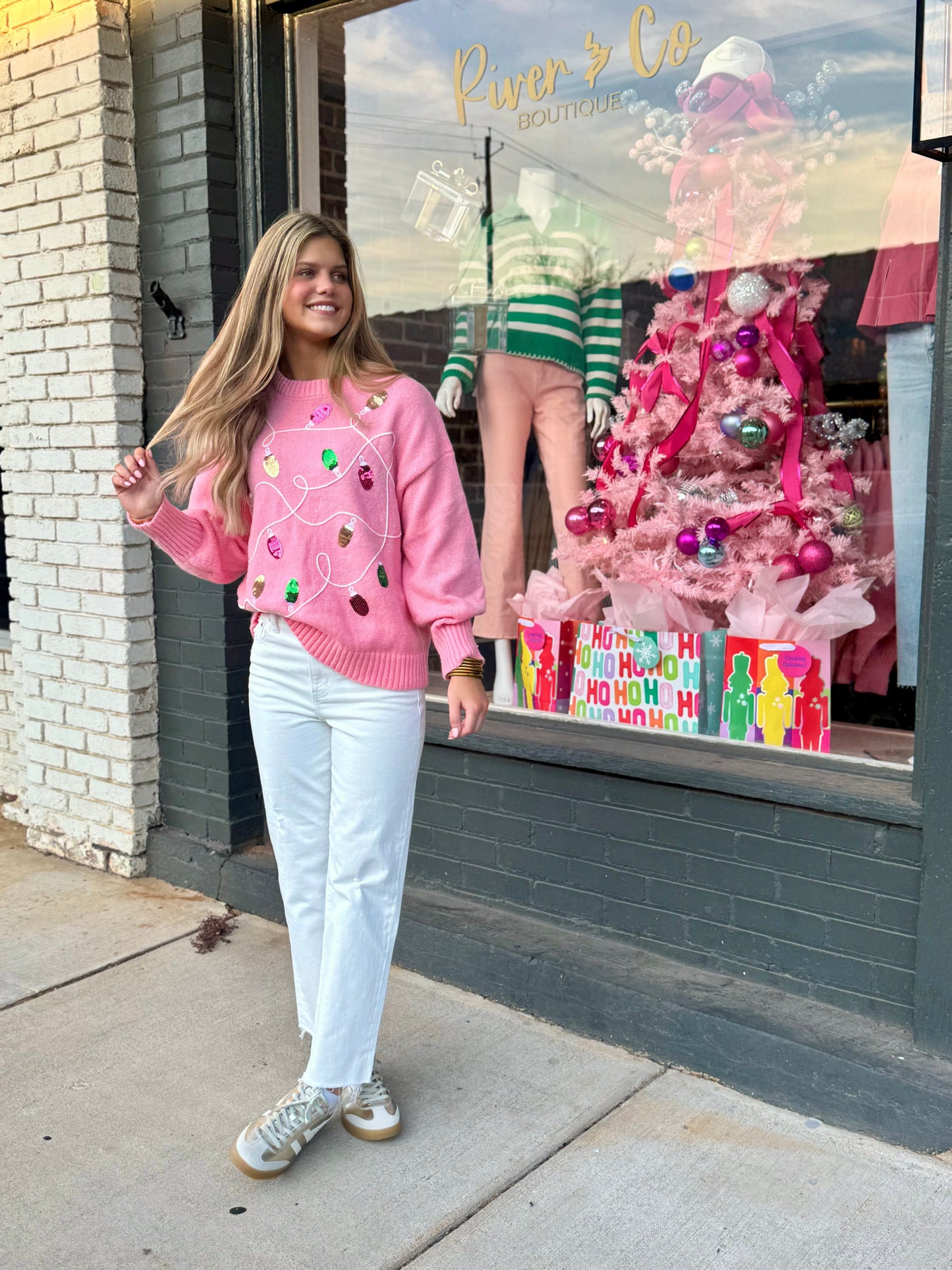 Christmas Lights Sweater