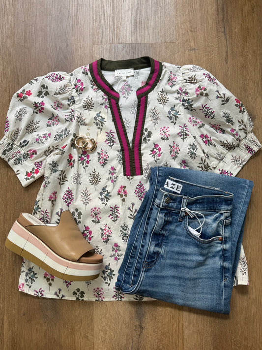 Taryn Top in Cream
