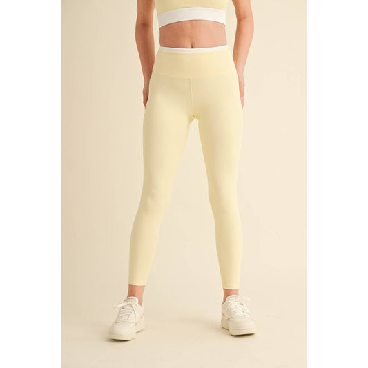 Chloe Leggings in Lemon