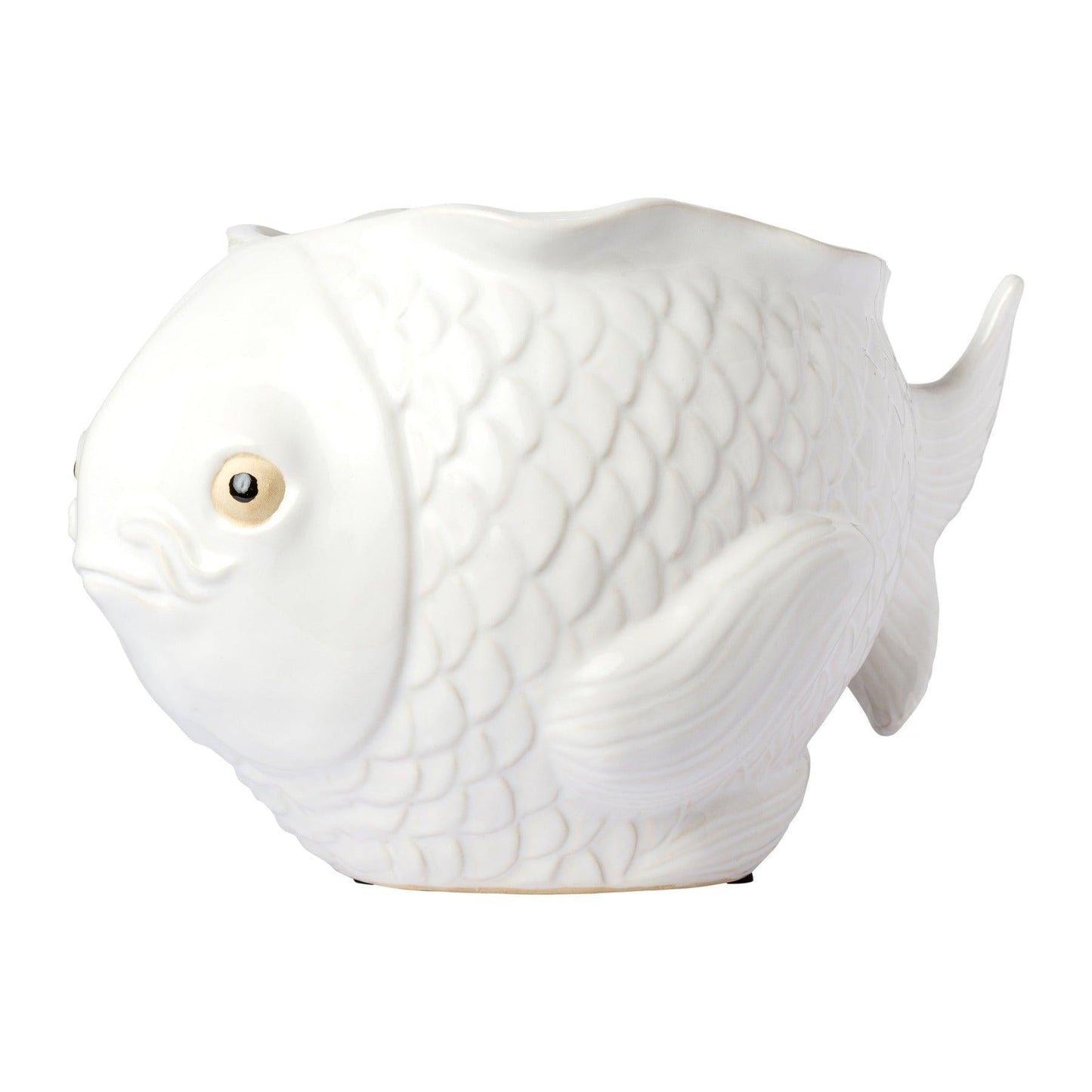 White Fish Planter