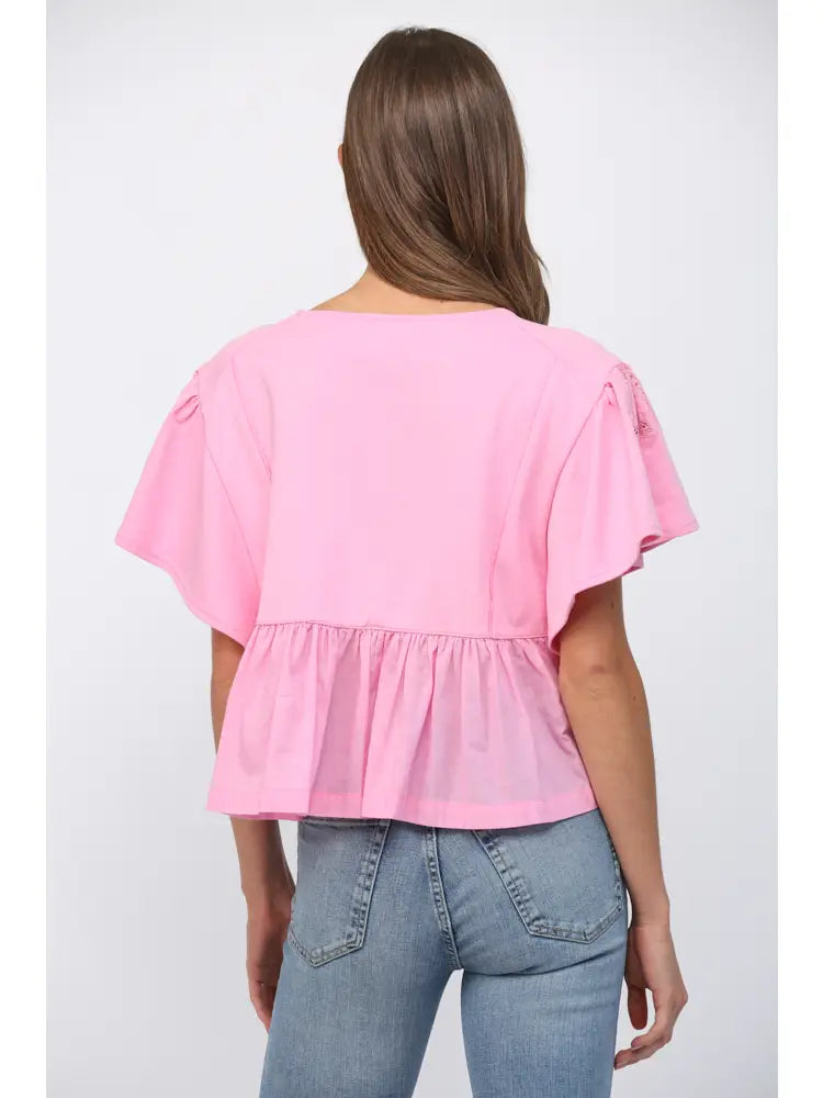 The Pinkie Pop Top