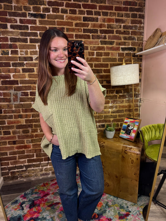 Lola Sweater in Matcha