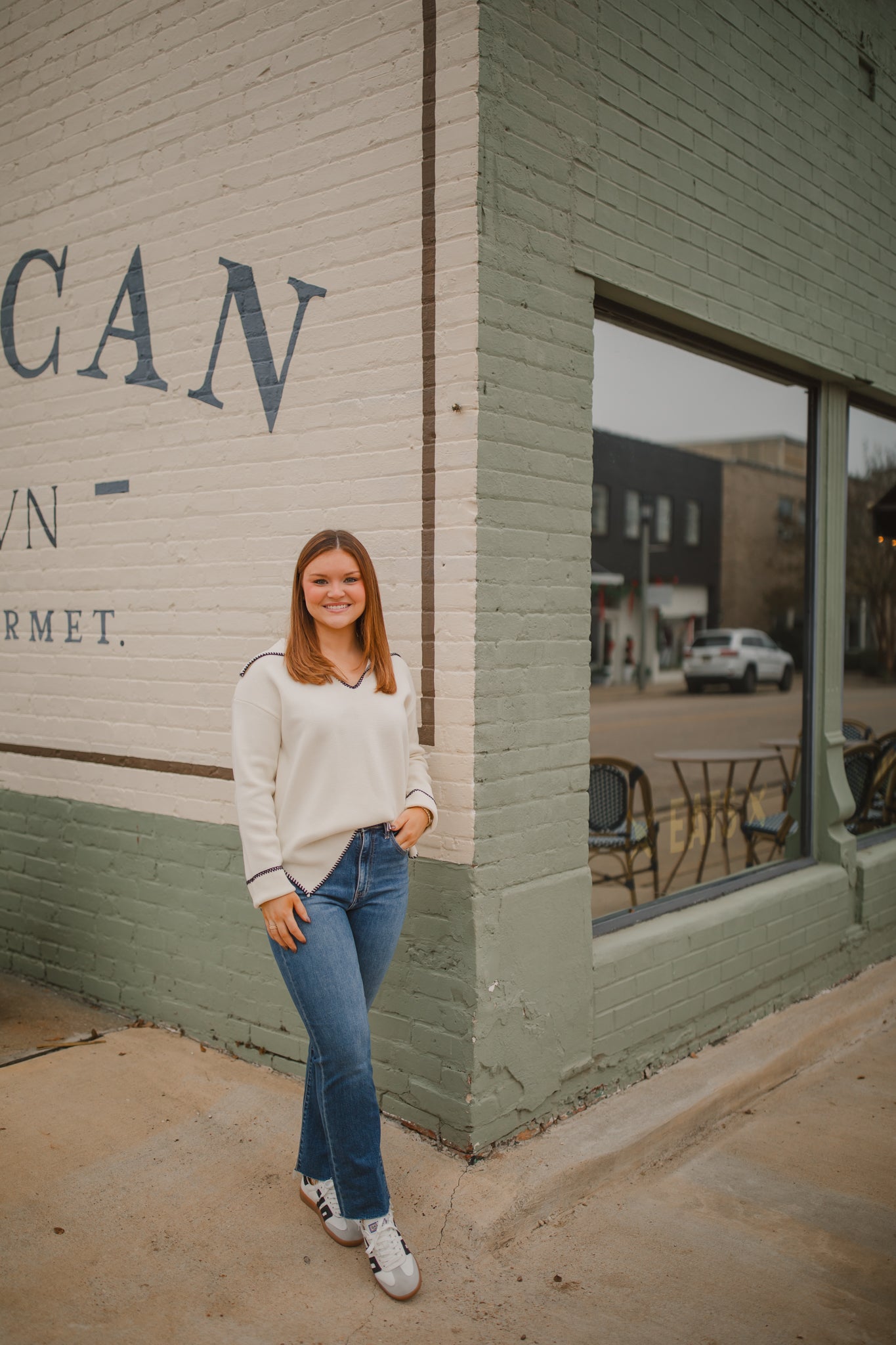 Caroline Sweater in Cream