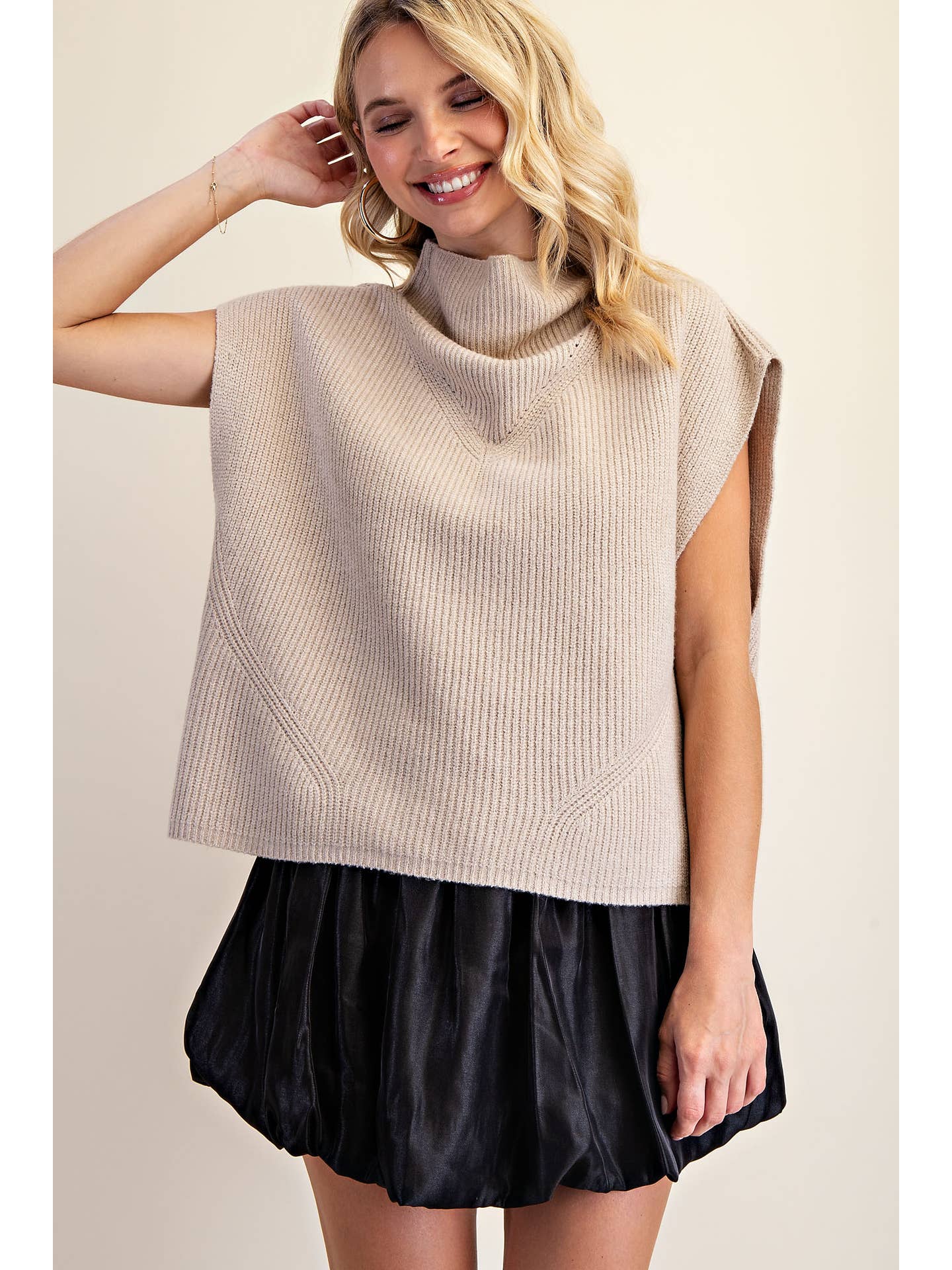 Mallory Sweater in Beige