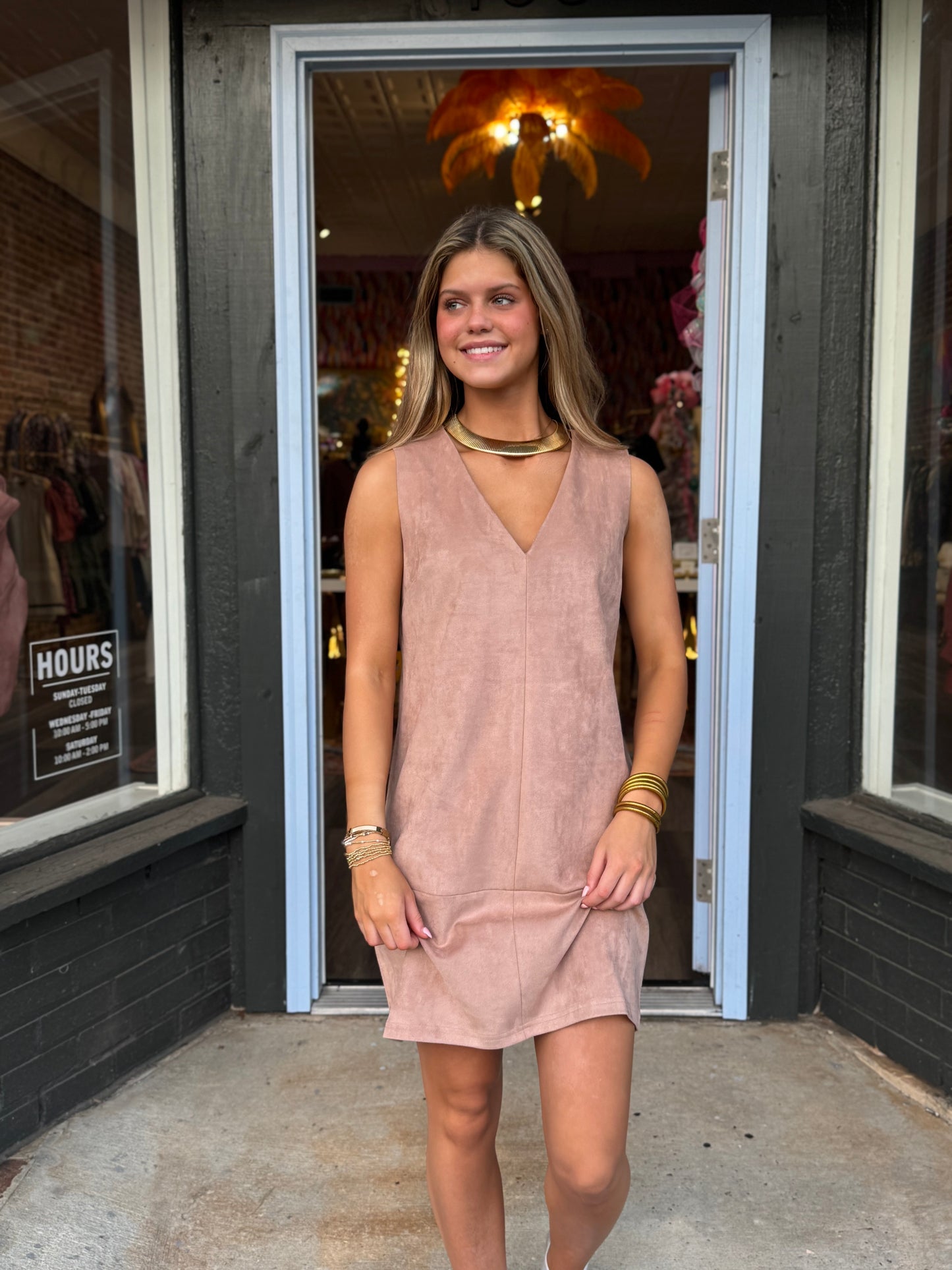 Lucy Mini in Dusty Rose