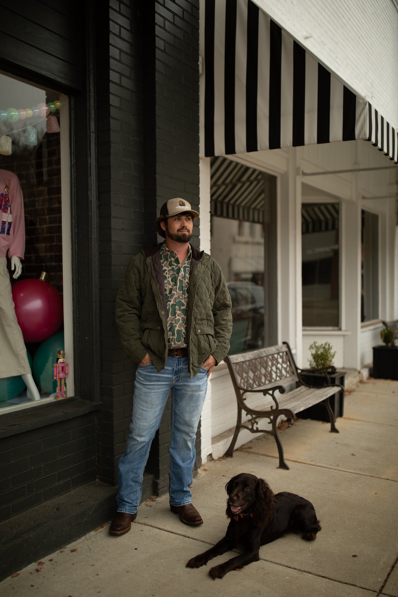 The Dean Jacket in Green