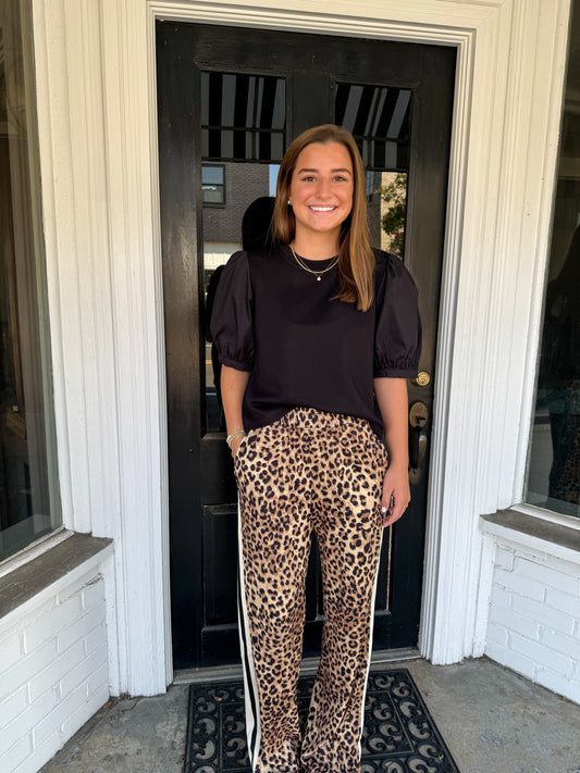 Myra Pants in Leopard