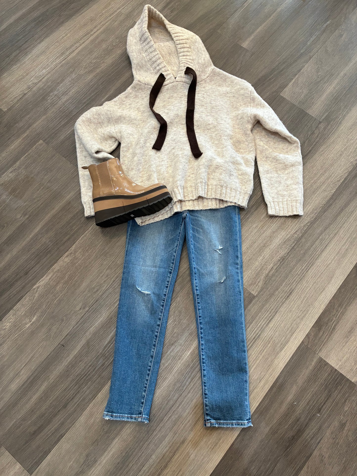 Madison Sweater in Oatmeal
