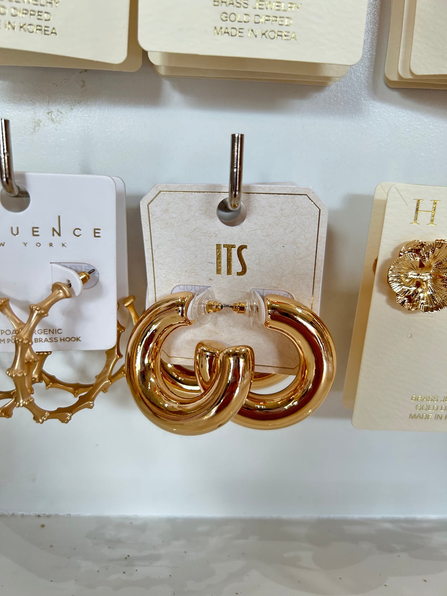 Chunky Gold Hoop