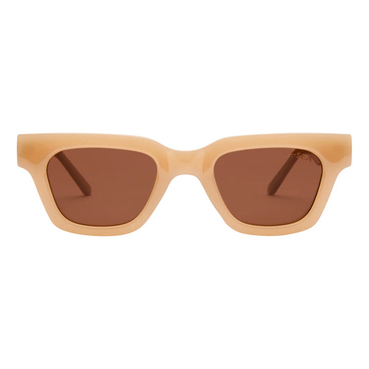 ISEA: Bank Polarized Sunglasses Vanilla Brown