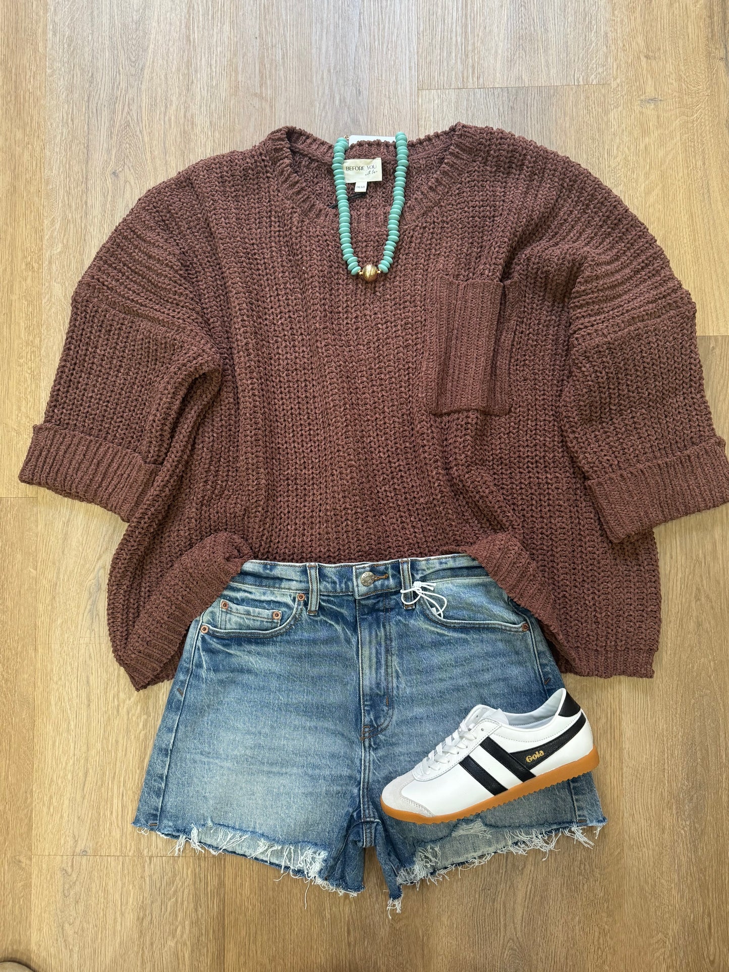 Libby Sweater in Cocoa
