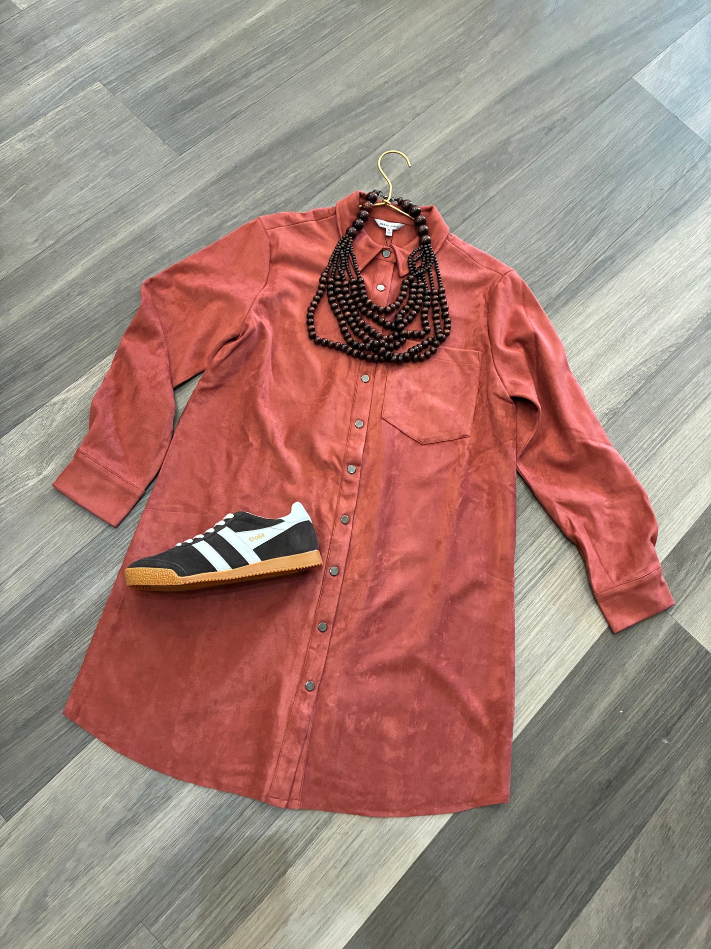 Mary Dress in Marsala