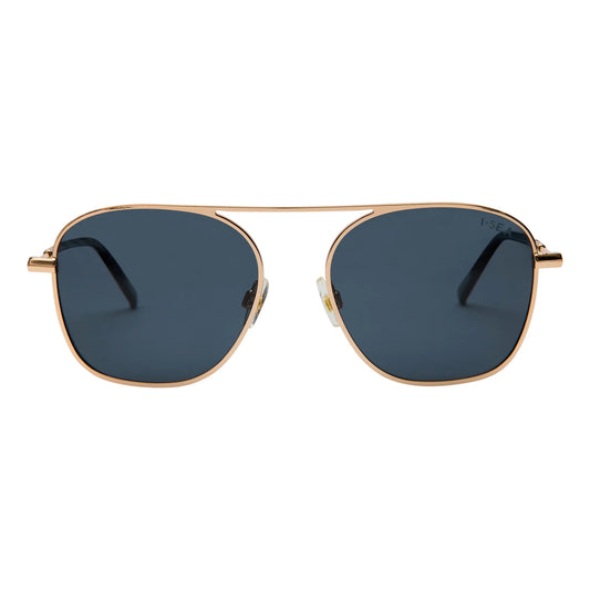 ISEA: Beckett Polarized Sunglasses Gold Smoke