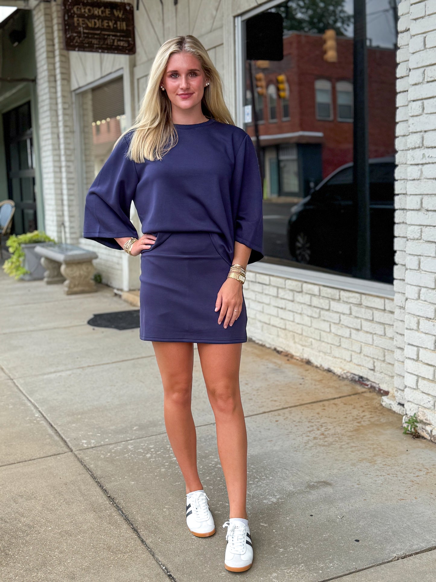 Sophia Skort in Navy