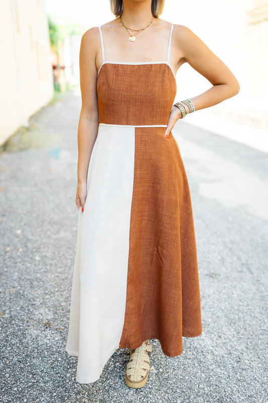 The Mocha Muse Dress