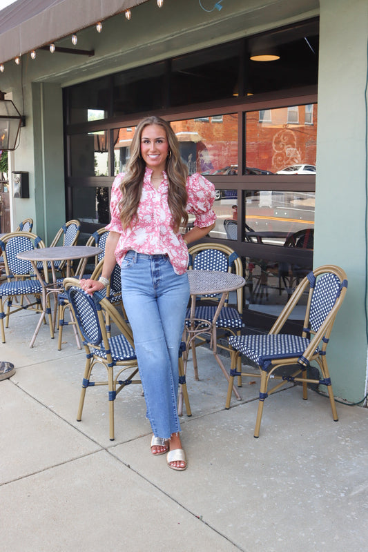 Sadie Top in Pink