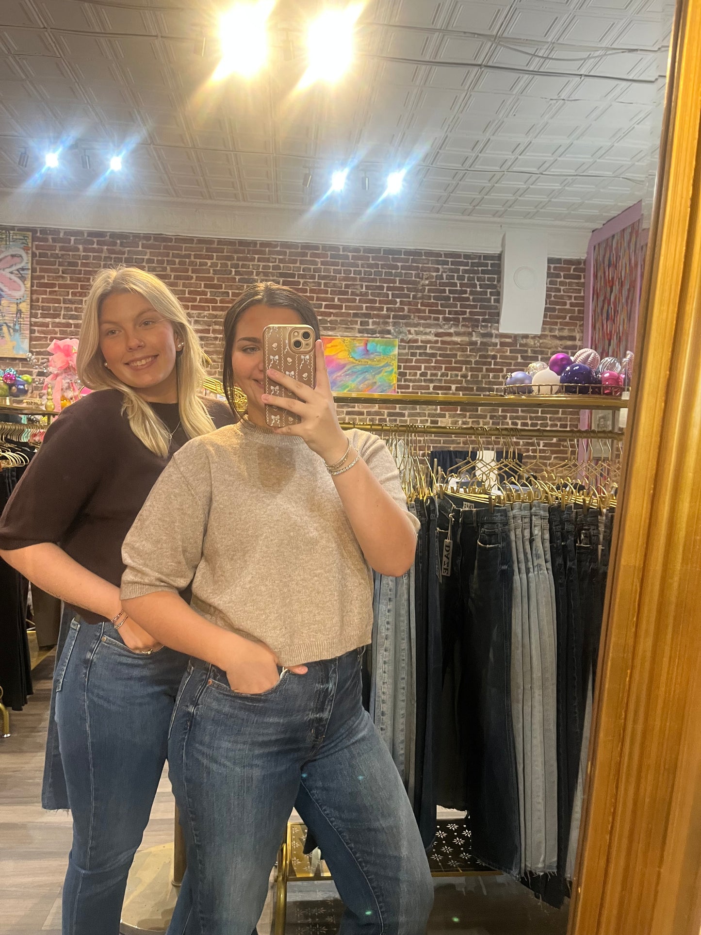 Macy Sweater in Brown