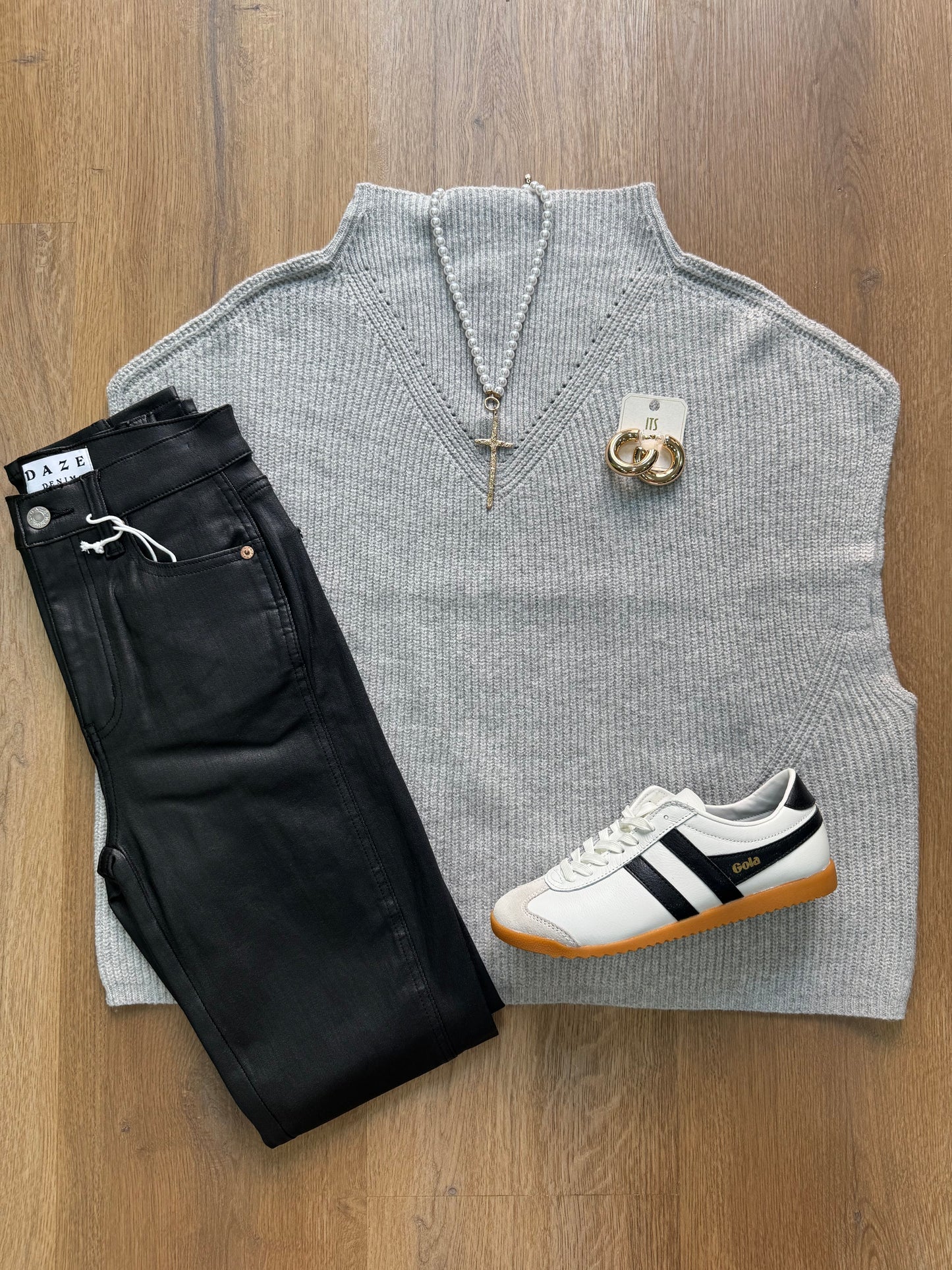 Mallory Sweater in Grey