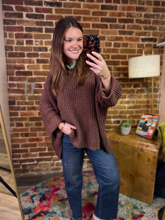 Libby Sweater in Cocoa