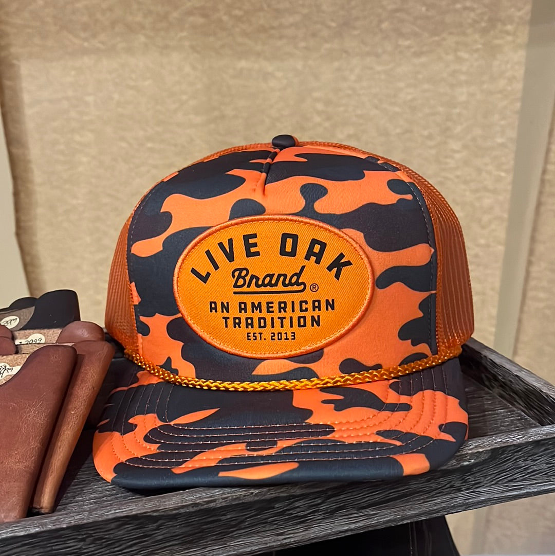 Old south orange hat