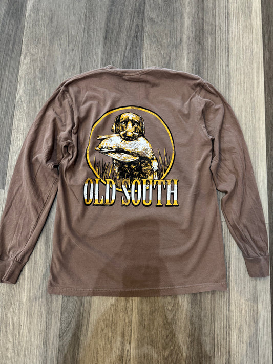 Got Em Long Sleeve T-shirt in Espresso