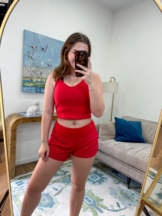 Sadie Tank in True Red