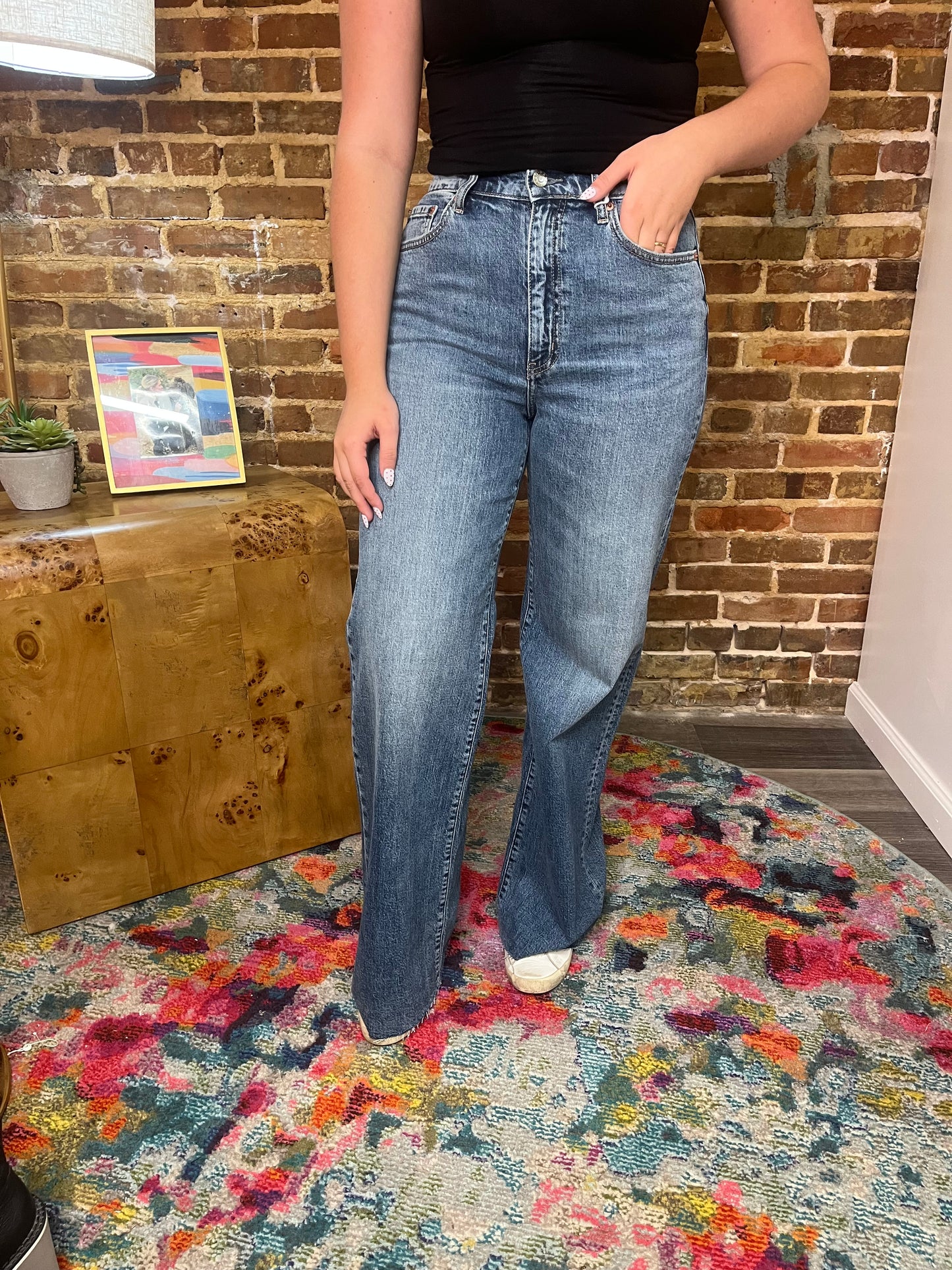 Far Out Wide Leg in Stunner