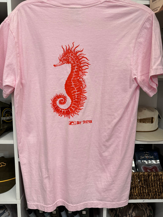 Seahorse T-shirt in Blossom