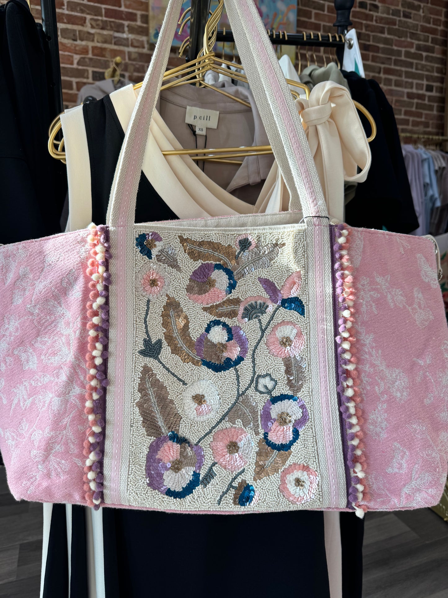 Pansy Chocolate Paradise Tote