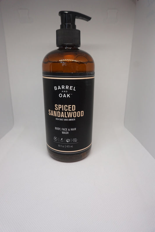 Barrel and Oak Body, Face, and Hair Wash