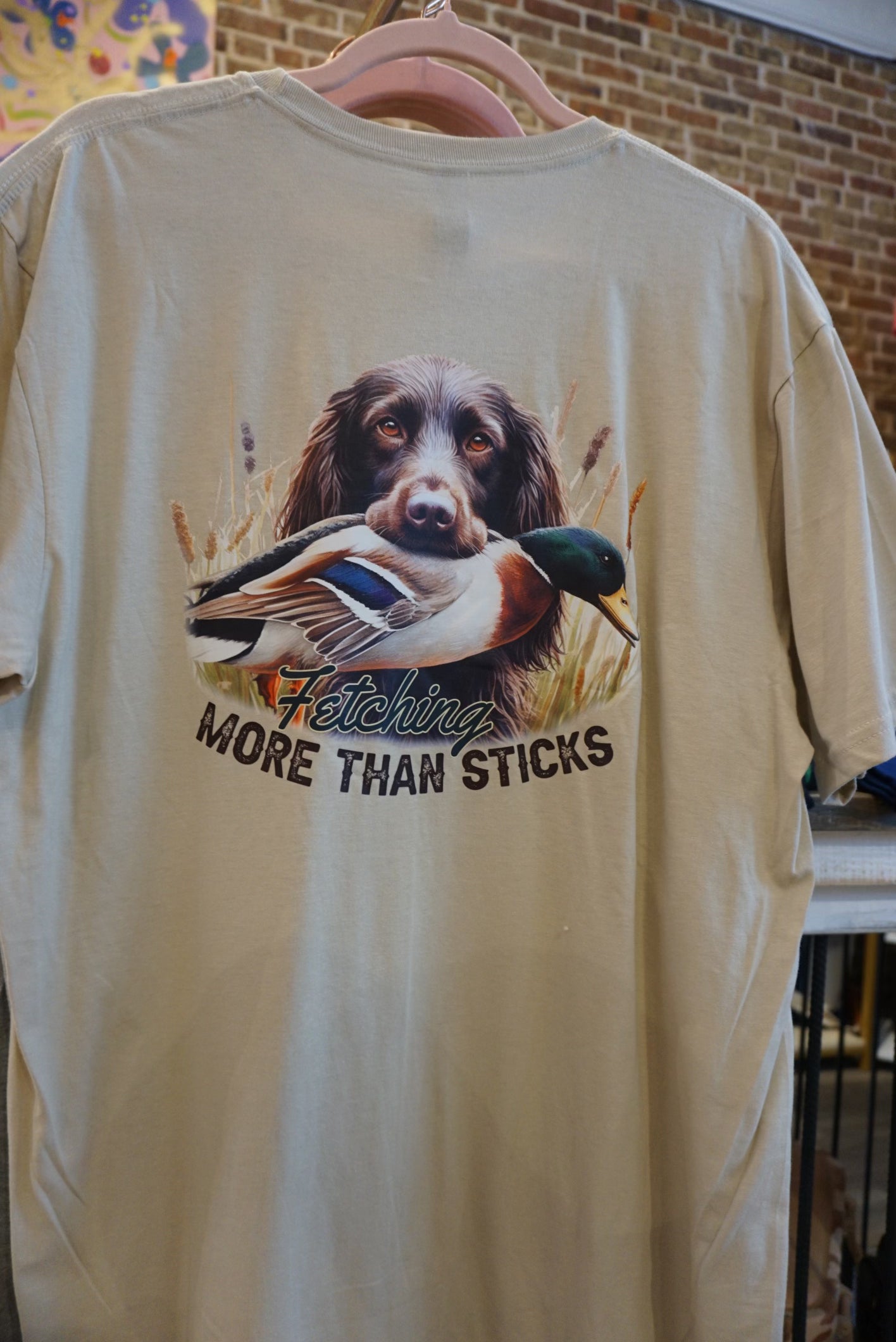 Fetching More than Sticks Tshirt