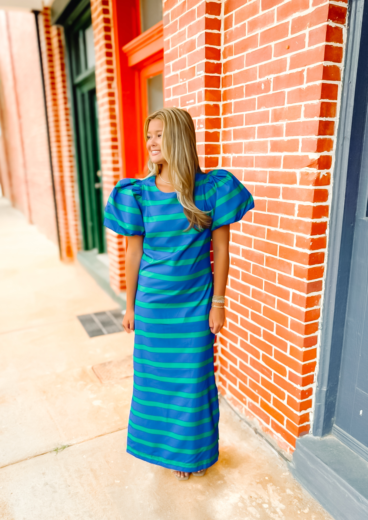 The Rola Dress in Green