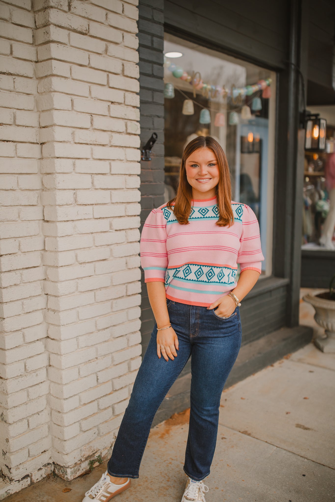 Anna Striped knit Sweater