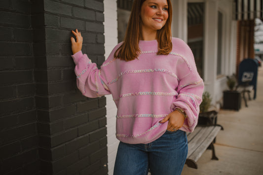 Taylor Sweater in Lavender